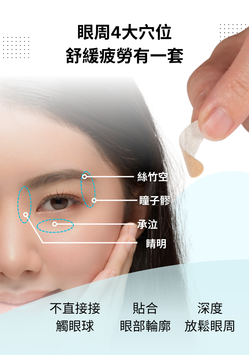 明目冷敷眼貼 - 3盒-1个月量包裝